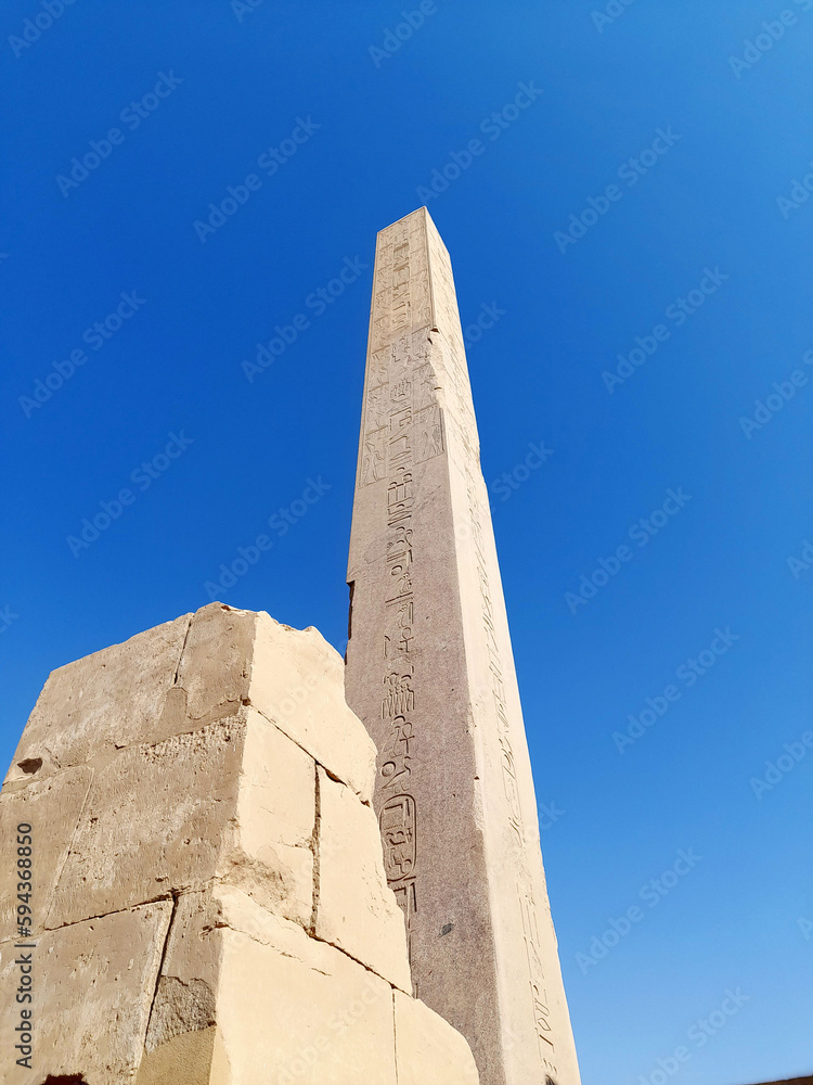 Obelisk - Temple of Karnak - Egypt