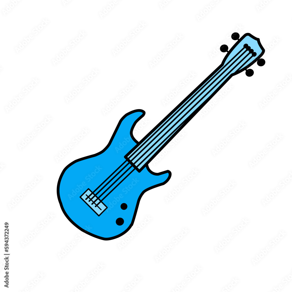 Obraz premium guitar music