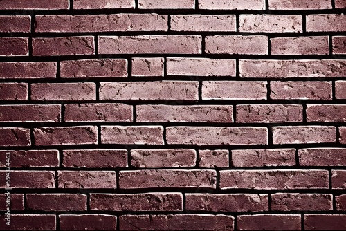 old brick wall  generative ai