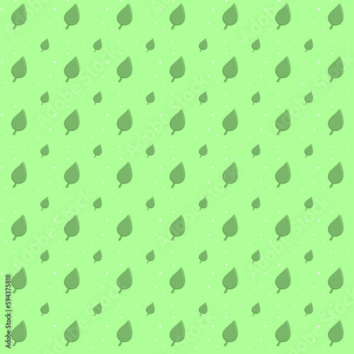 green background with dots