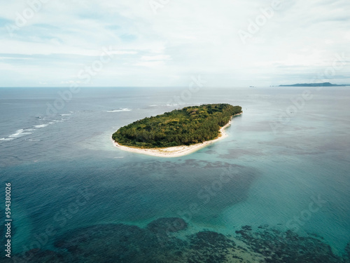 tropical paradise island