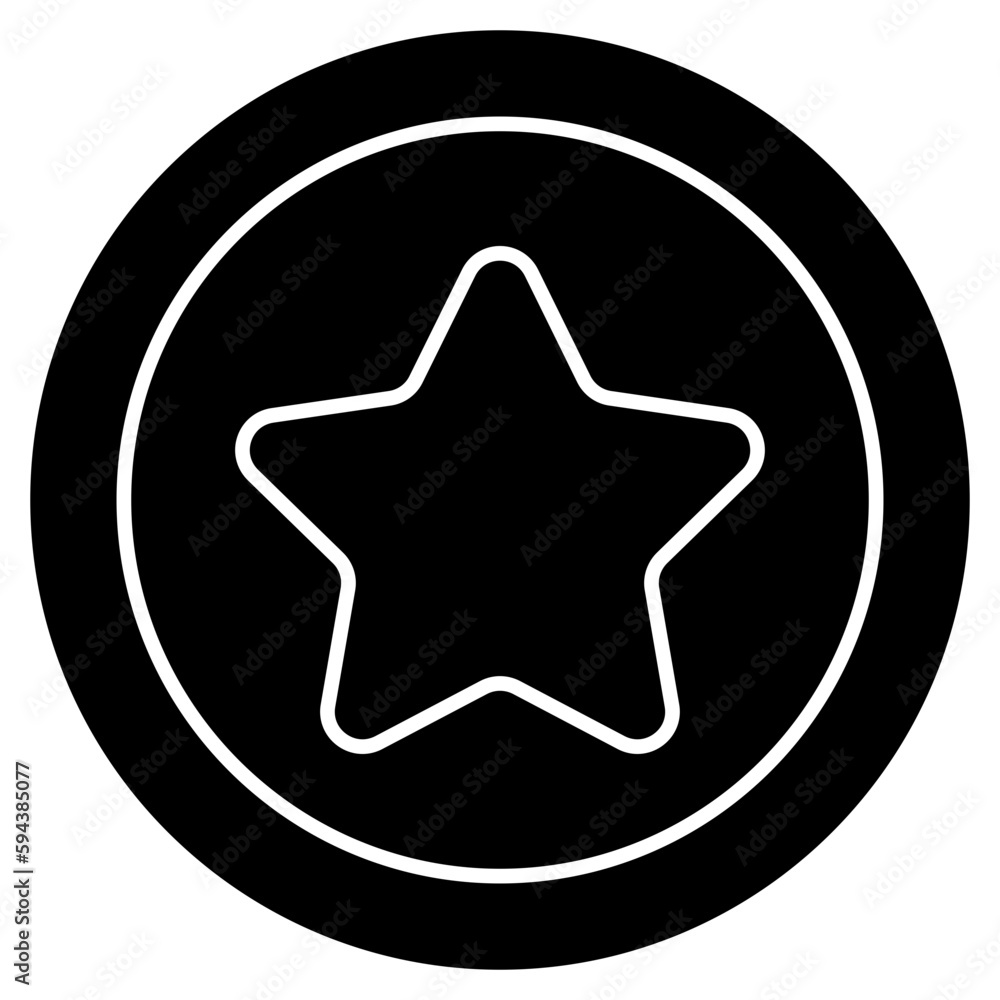 A colored design icon of casino token A colored design icon of casino token