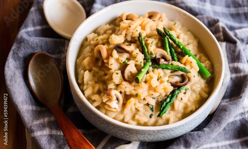 rice with mushrooms