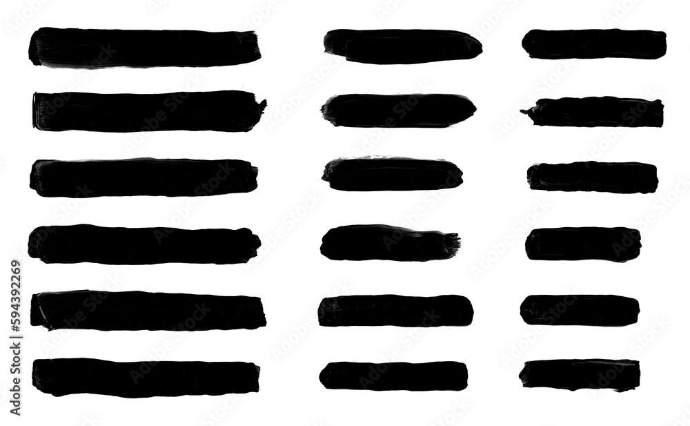 paint brush strokes on transparent background, isolated, extracted, png file paint brush strokes on transparent background, isolated, extracted, png file