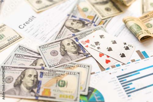 Wallpaper Mural Polish tax form with polish money. money, gambling card Torontodigital.ca