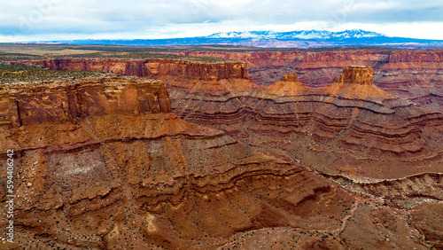 Beautiful canyons in Utah © Drone Northwest