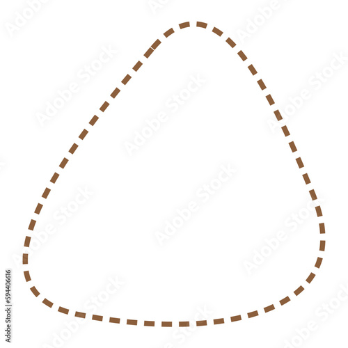 Abstract Zip Line Illustration