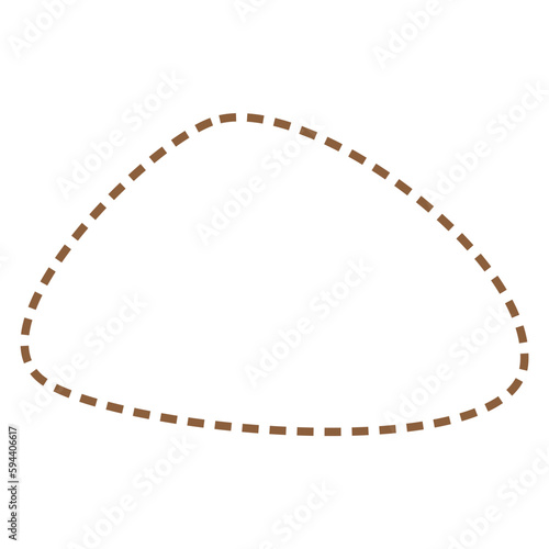 Abstract Zip Line Illustration