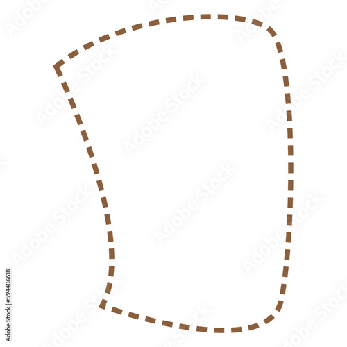 Abstract Zip Line Illustration