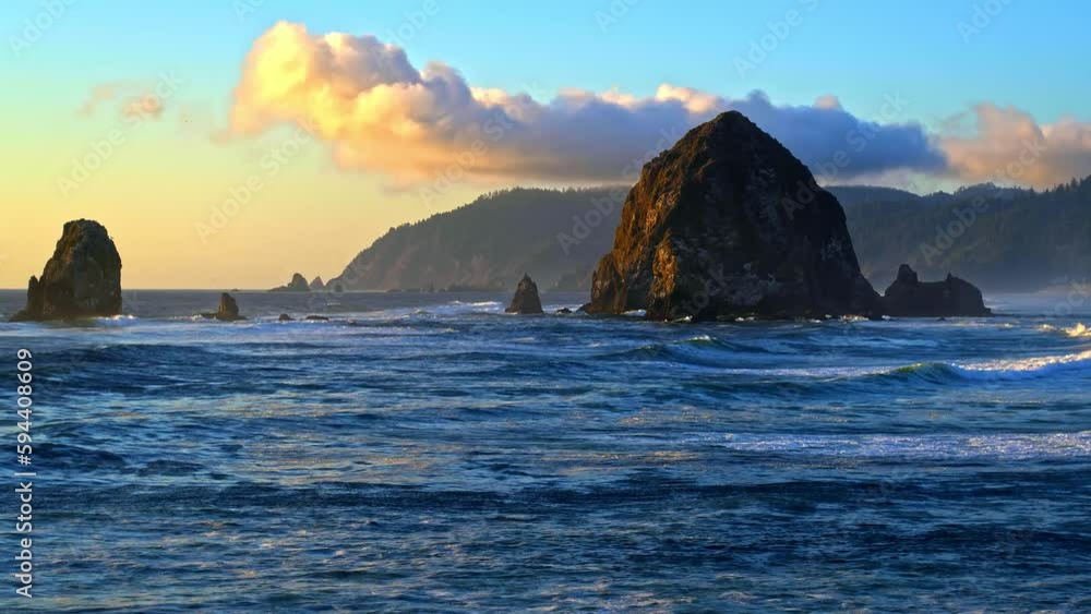 Beautiful View Over Oregon Coast