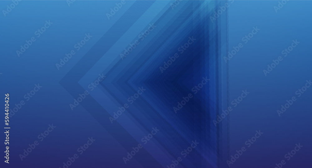 Obraz premium Abstract blue color background, low poly design. Trendy abstract blue background for wallpaper, banner and sports flyer. Modern backdrop for poster. Arrow and speed background. Abstract vector concept
