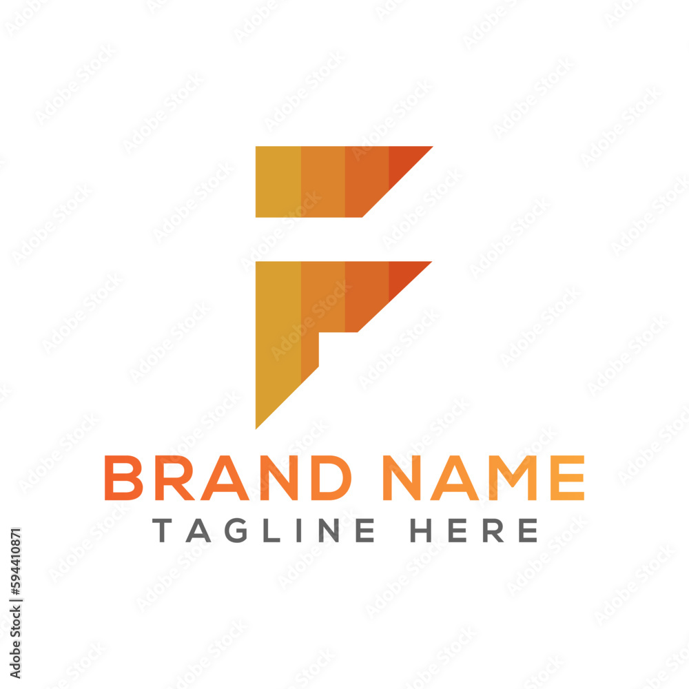 Letter F logo design vector Letter F logo design vector