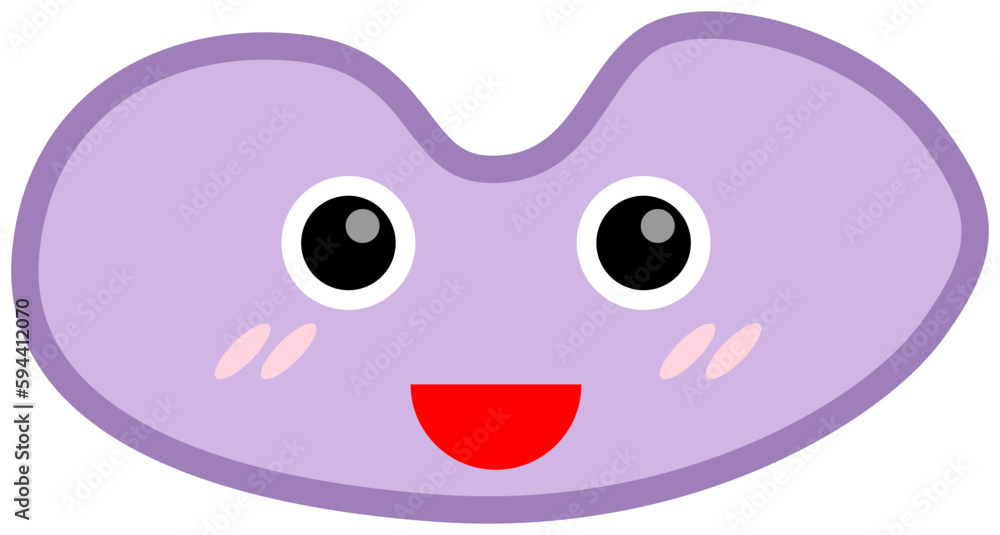 Smile shape icon. Vector illustration. Smile shape icon. Vector illustration.