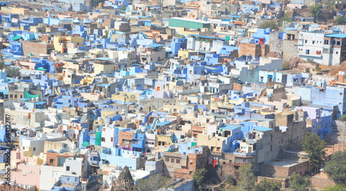 Jodhpur is the second-largest city in the Indian state of Rajasthan India . It is popularly known as the "Blue City" among people of Rajasthan and all over India © Daniel Meunier