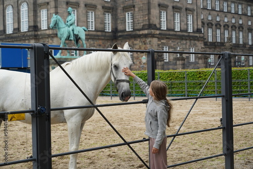 Photography in Denmark,  Royal Stable in Copenhagen in territory Christiansborg Slot