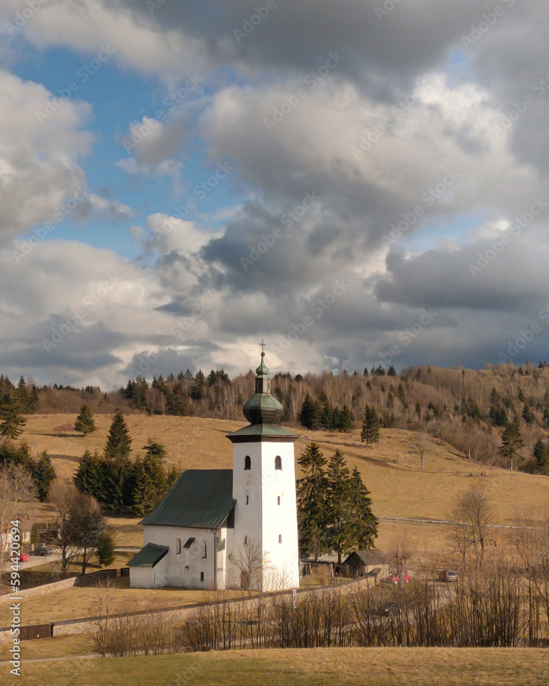 church in the mountains