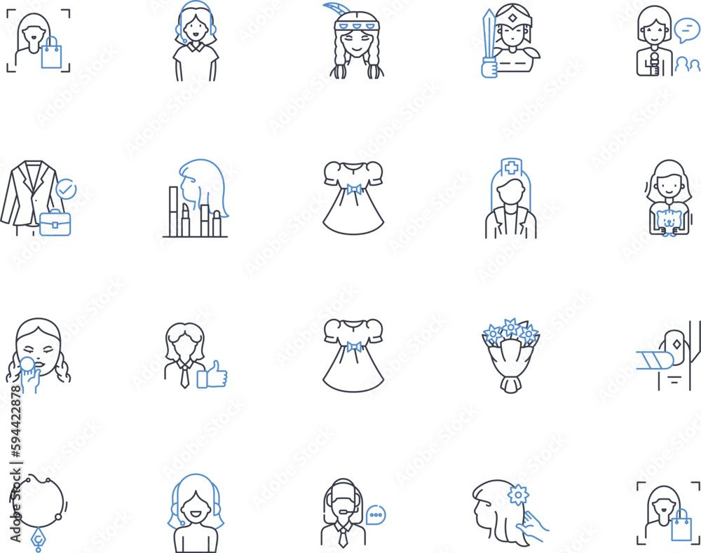 Sister line icons collection. Sibling, Family, Bond, Love, Support, Friendship, Confidant vector and linear illustration. Companion,Kindness,Loyalty outline signs set Sister line icons collection. Sibling, Family, Bond, Love, Support, Friendship, Confidant vector and linear illustration. Companion,Kindness,Loyalty outline signs set