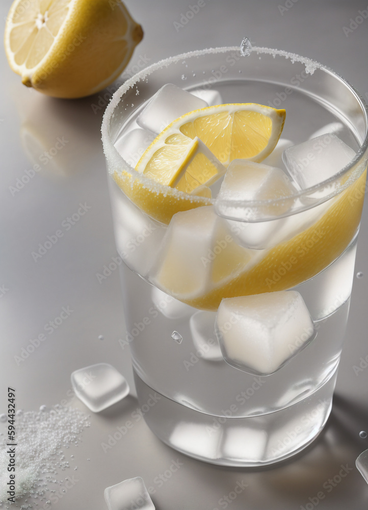 glass of water with lemon glass of water with lemon