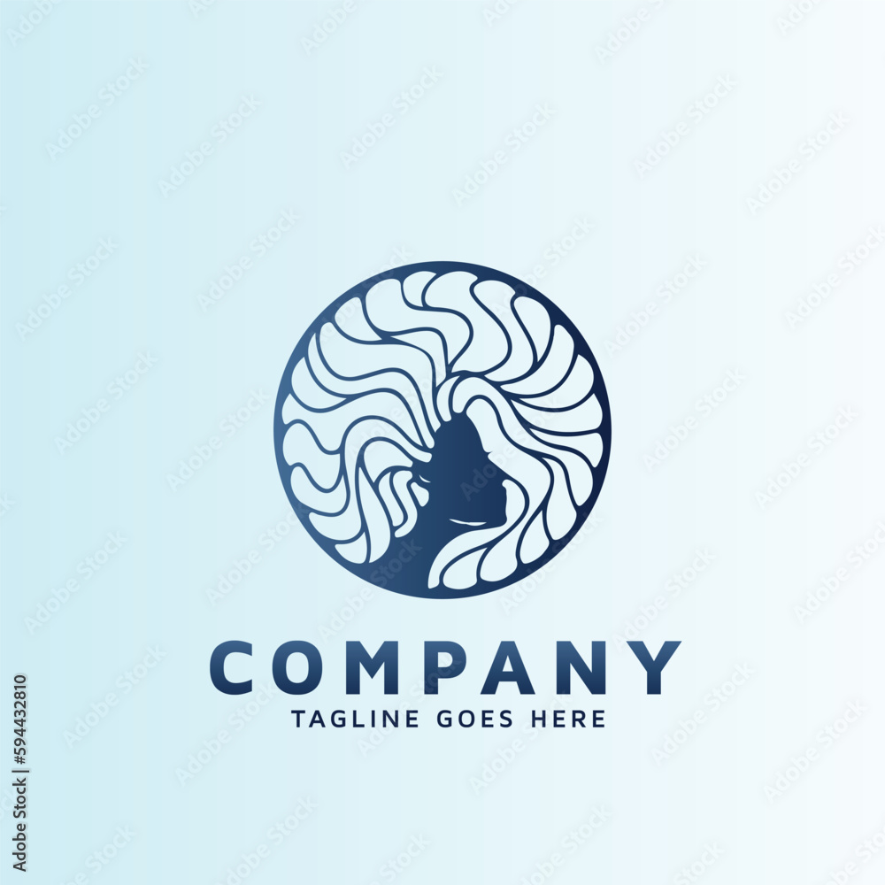 Design a modern unisex logo for our hair loss cosmetic brand Design a modern unisex logo for our hair loss cosmetic brand