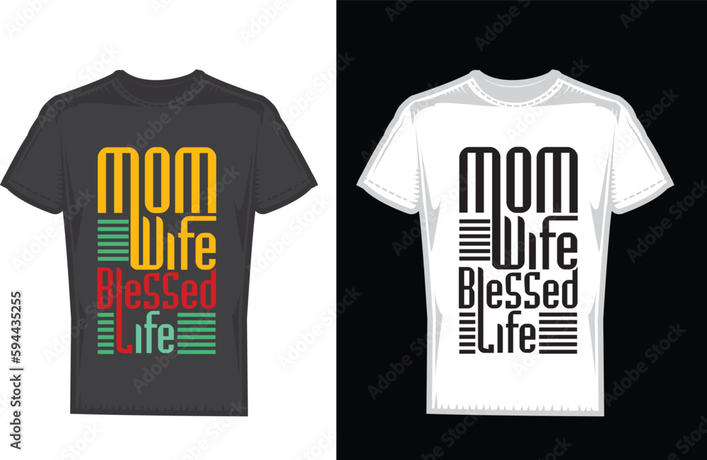 Happy Mother's Day Typography T-shirt Design & Vector Design, Template Happy Mother's Day Typography T-shirt Design & Vector Design, Template