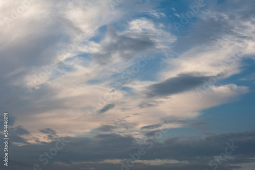 beautiful and gorgeous sky background with clouds