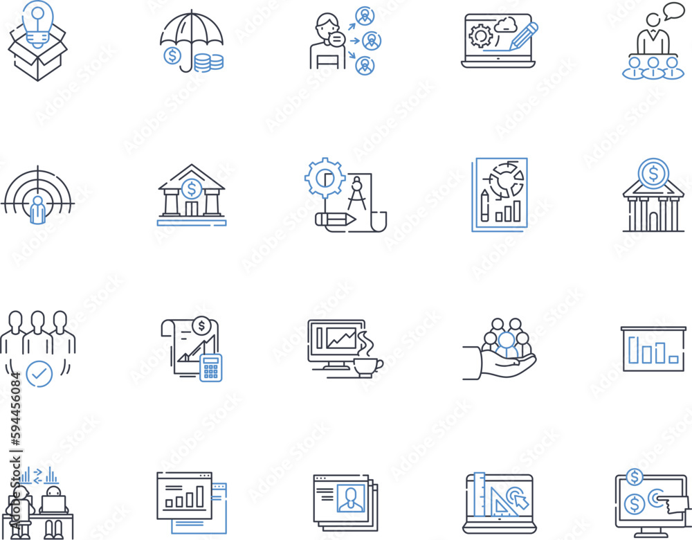 Risk management line icons collection. Mitigation, Assessment, Prevention, Security, Contingency, Liability, Insurance vector and linear illustration. Hazard,Exposure,Strategy outline signs set Risk management line icons collection. Mitigation, Assessment, Prevention, Security, Contingency, Liability, Insurance vector and linear illustration. Hazard,Exposure,Strategy outline signs set