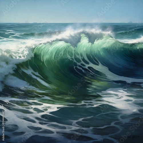 waves on the sea