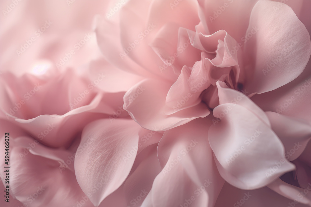 Obraz premium Abstract floral background with pink rose petals.
