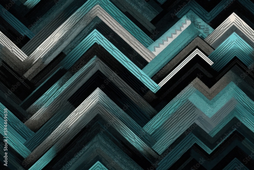 Zigzag pattern rough texture, abstract background or wallpaper. AI generated, human enhanced Zigzag pattern rough texture, abstract background or wallpaper. AI generated, human enhanced