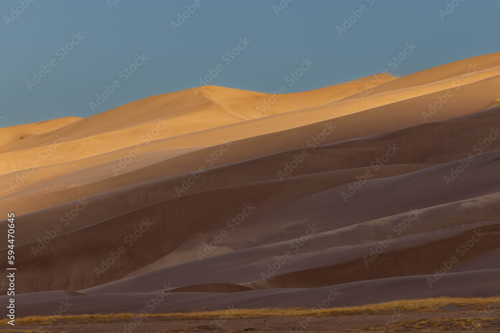 Sand Dunes at Sunrise