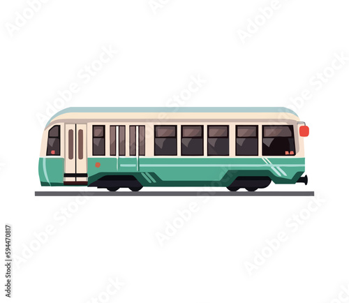Train Modern transportation icon, vector illustration