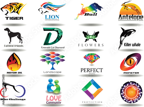 Graphic elements suitable for design editing