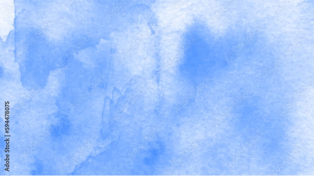 Blue watercolor background for textures backgrounds and web banners design