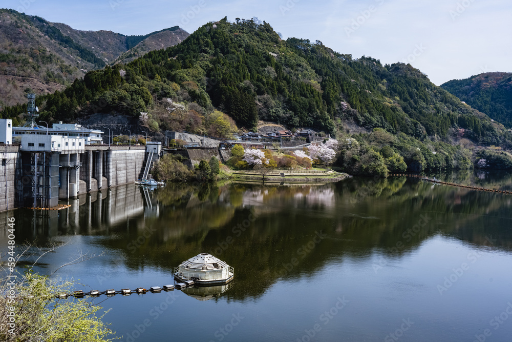 Fototapeta premium 耶馬溪ダム