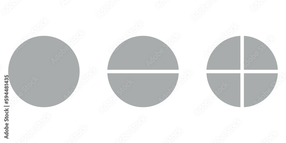Circle semicircle quarter circle shape. Circle semicircle quarter circle shape.