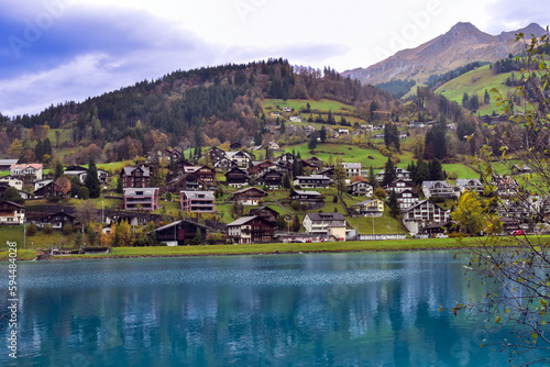 Der Eugenisee bei Engelberg im Kanton Obwalden (Schweiz)