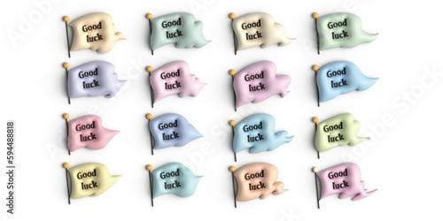 フラッグGood luck
