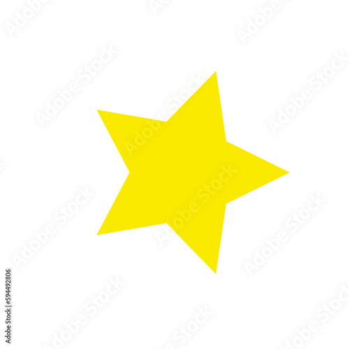 star icon vector on white background