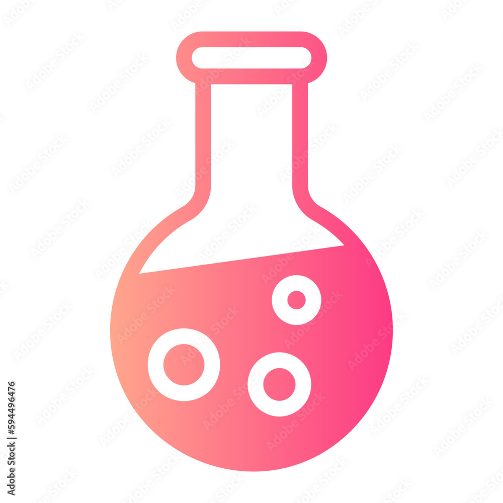 flask gradient icon flask gradient icon