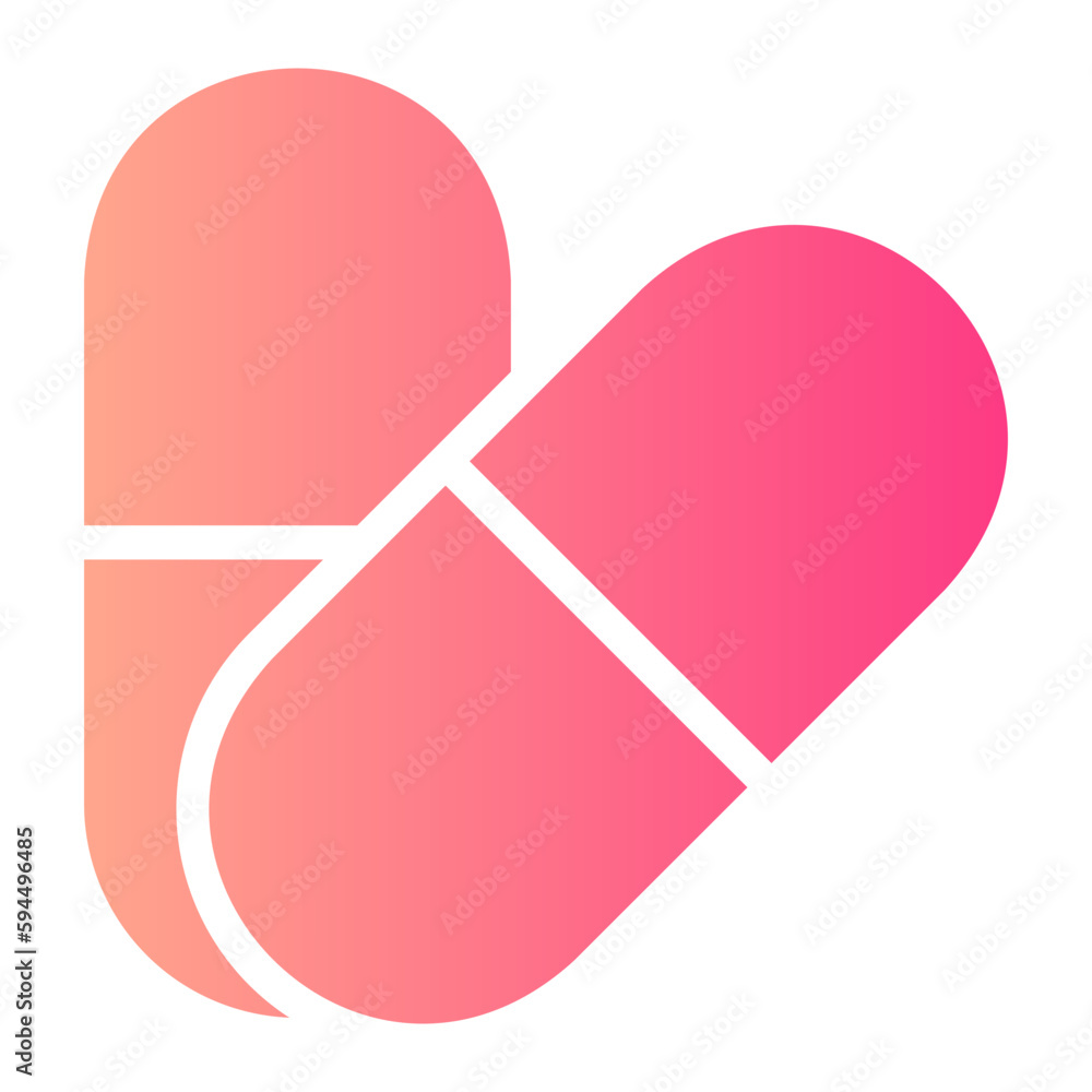 drugs gradient icon drugs gradient icon