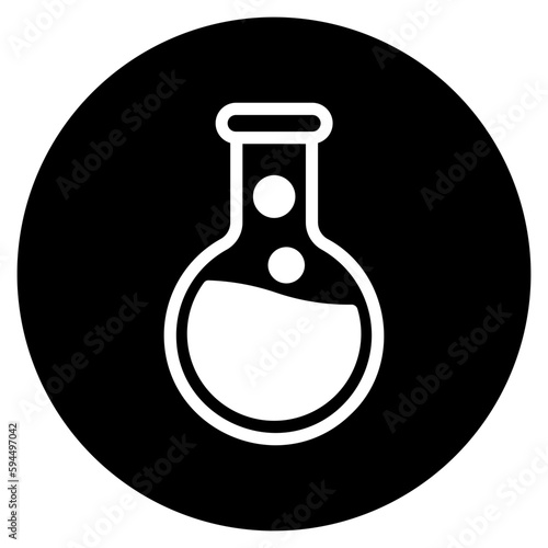 experiment glyph icon