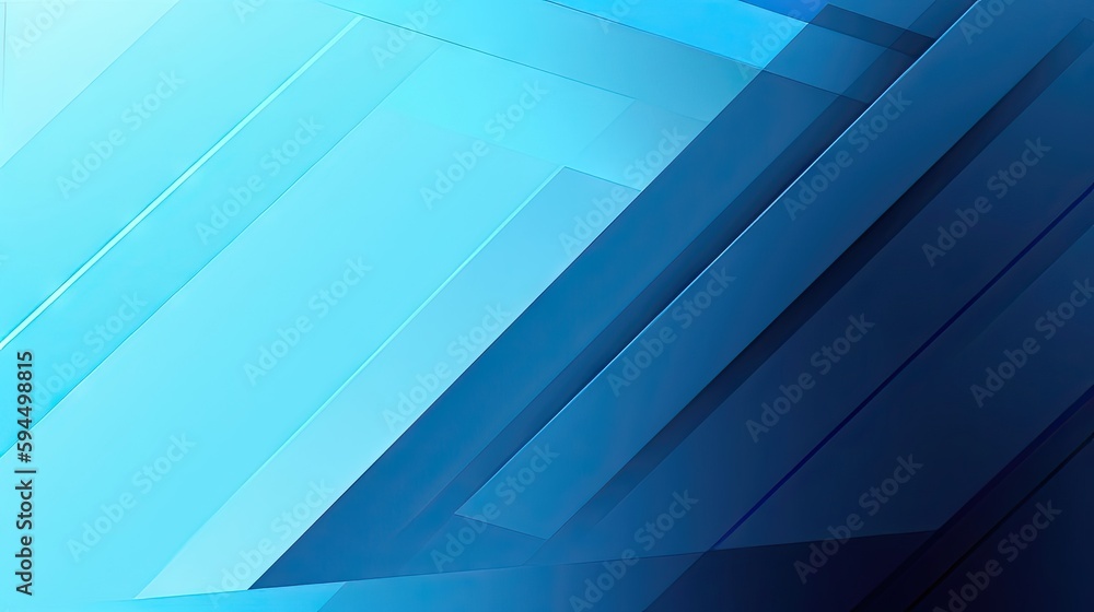 Obraz premium Seamless Blue Geometric Lines: A Modern and Elegant Abstract Background 2. Generative AI