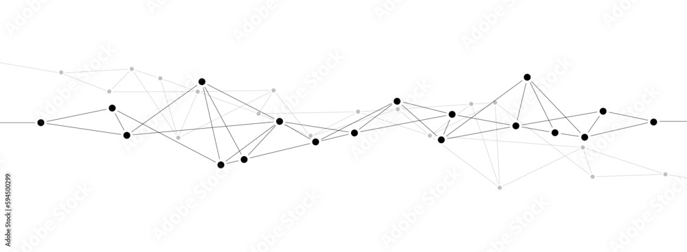 Abstract plexus polygonal connect lines and dots technology background template. Abstract plexus polygonal connect lines and dots technology background template.