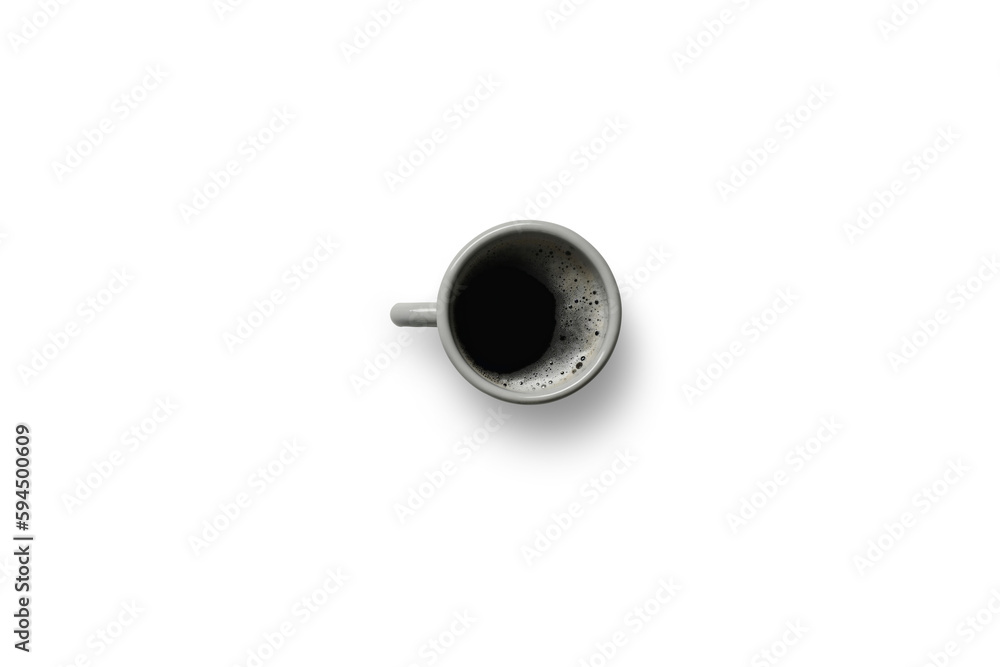 A cup of coffee isolated on white background, mockup collection with clipping path. A cup of coffee isolated on white background, mockup collection with clipping path.