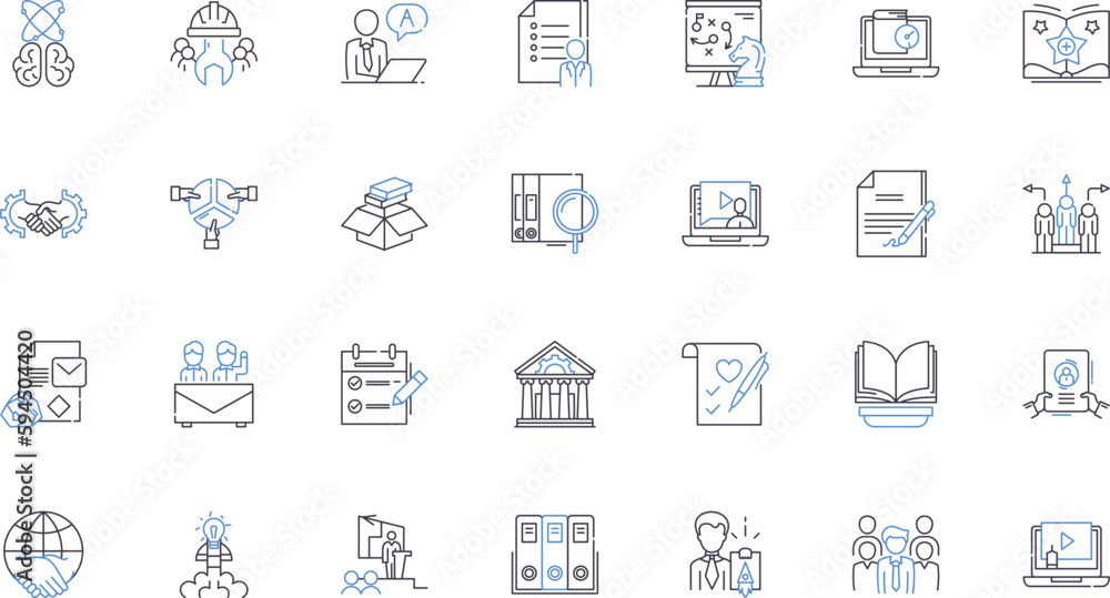Market research line icons collection. Survey, Data, Analytics, Consumer, Demographics, Market share, Focus groups vector and linear illustration. Sampling,Trends,Questionnaire outline signs set Market research line icons collection. Survey, Data, Analytics, Consumer, Demographics, Market share, Focus groups vector and linear illustration. Sampling,Trends,Questionnaire outline signs set