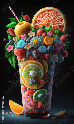 Smoothie-ice cream