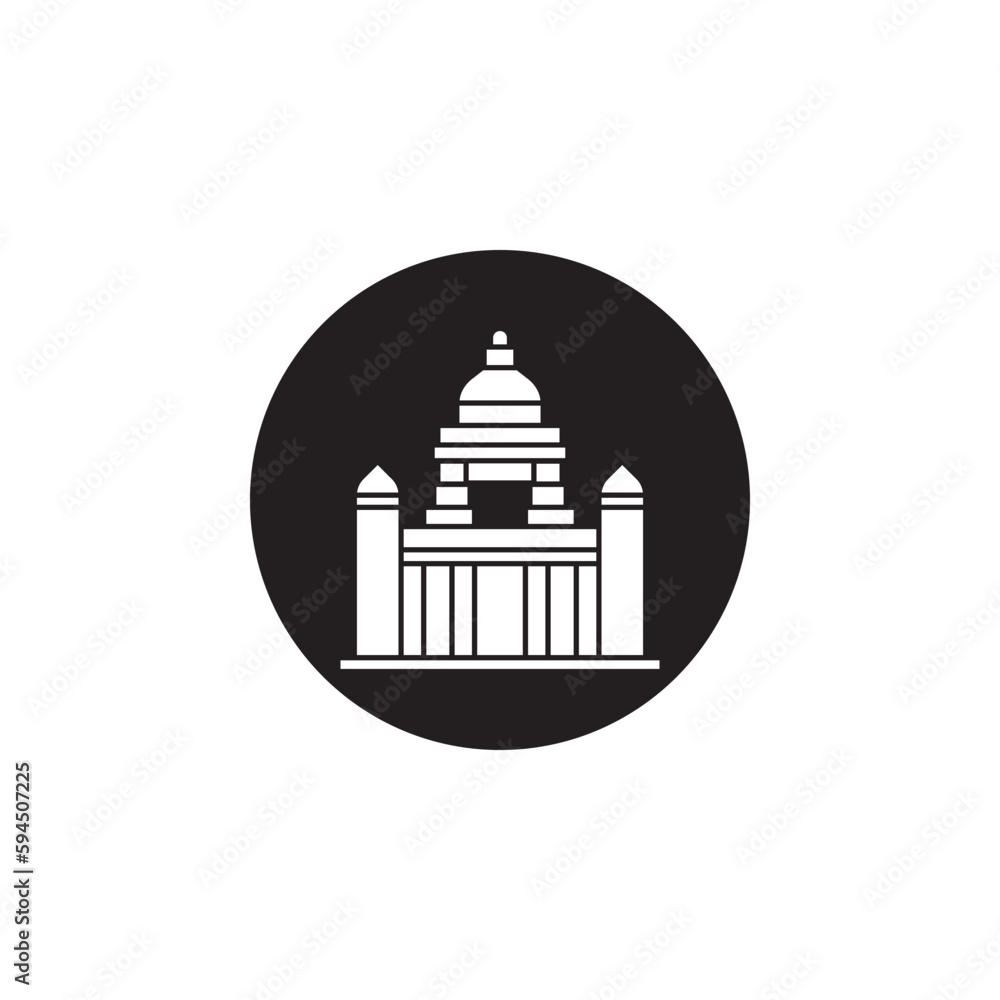 bangalore landmarks vector for website, UI Essential, symbol, presentation