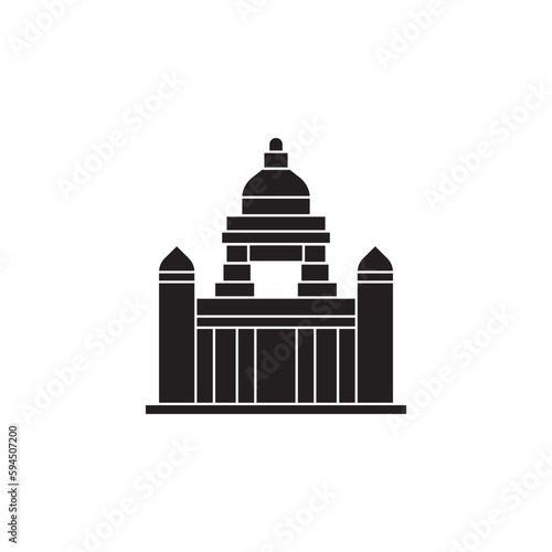 bangalore landmarks vector for website, UI Essential, symbol, presentation