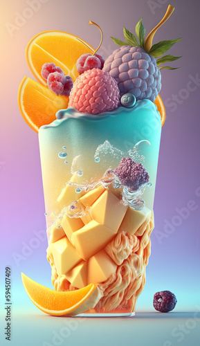 Smoothie-ice cream