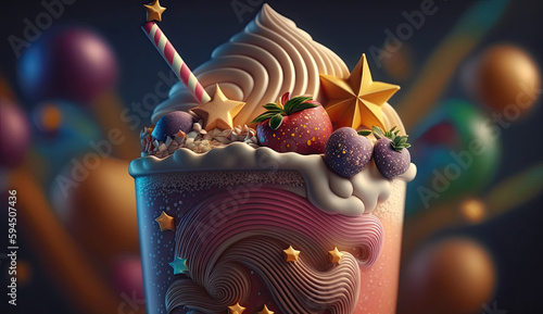 Smoothie-ice cream